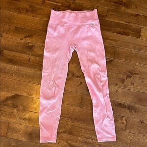Cozy Pink Kids Leggings